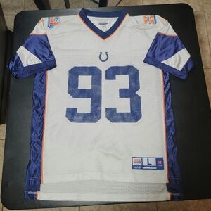 Vintage Superbowl XLI (41) Dwight Freeny Indianapolis Colts football jersey.